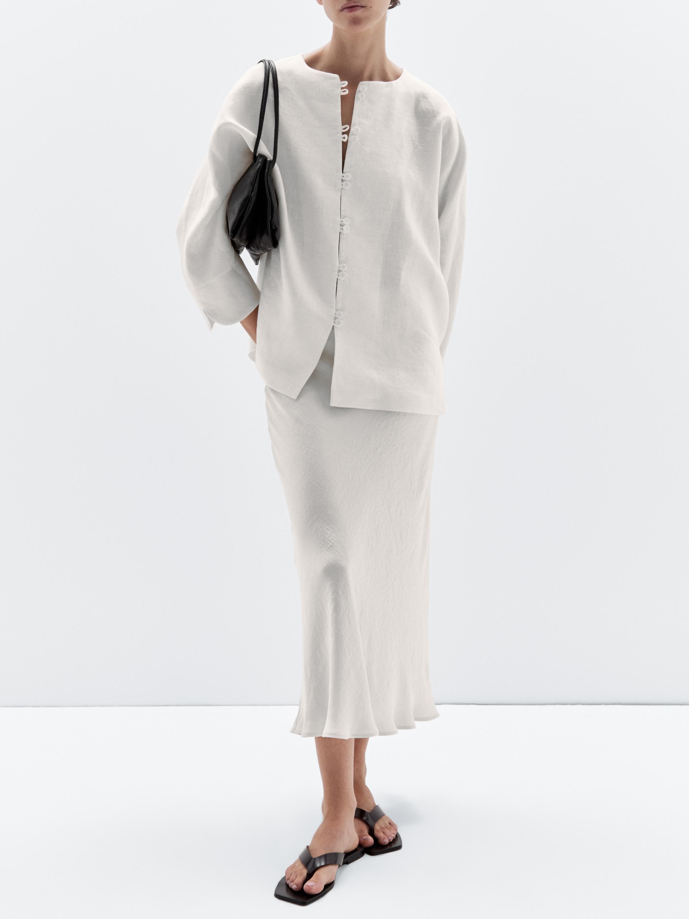 nappa leather bag with compartments